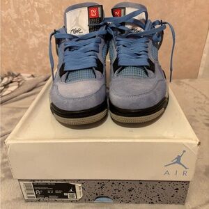 Air Jordan 4 Retro Blue Sneakers